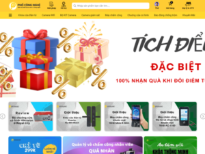 Mẫu website thương mại điện tử sử dụng hệ thống KBMALL