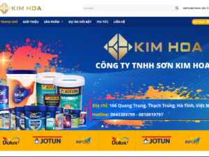 Web Sơn Kim Hoa