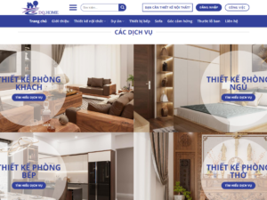 Web nội thất DQ.HOME