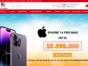 Web HG mobibe Hoàng Gia