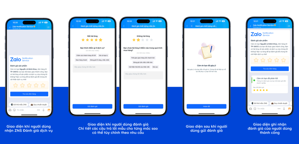 Cập Nhật Mới Tối Ưu ZNS - Đánh Giá Dịch Vụ