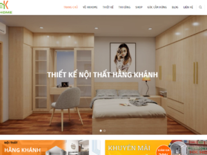 Web nội thất Hằng Khánh