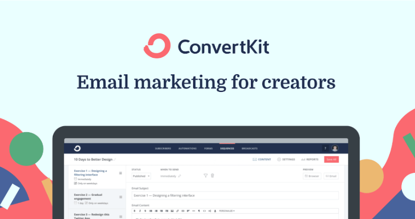 ConvertKit email marketing