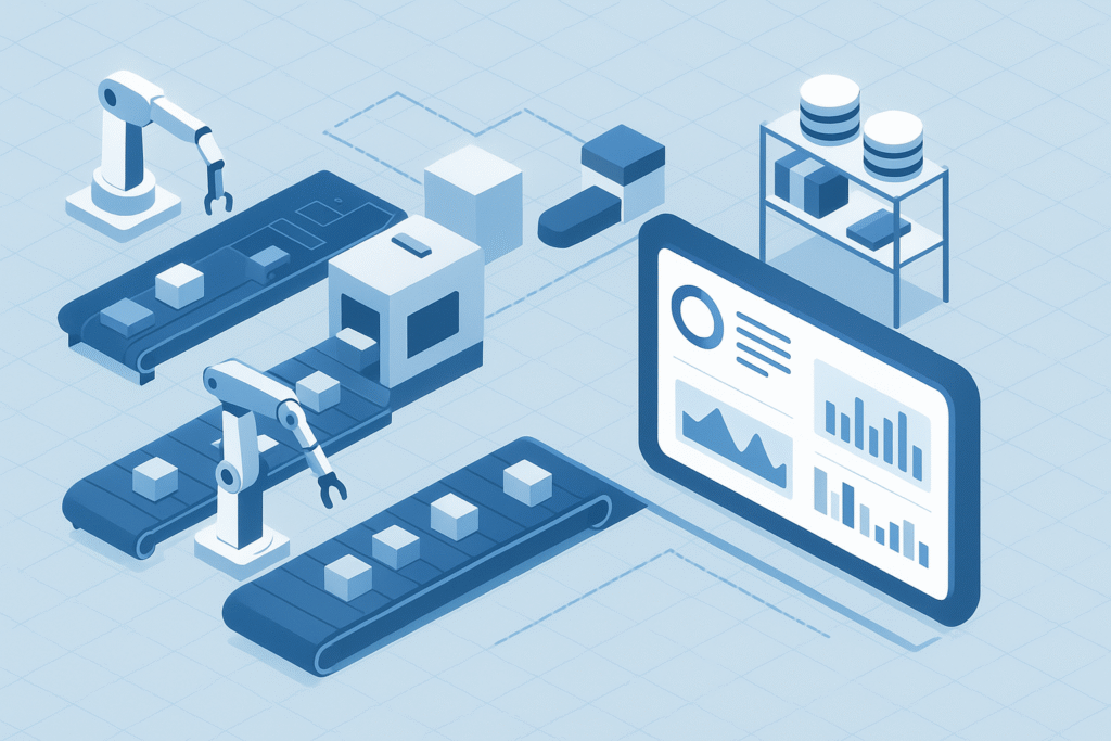 Giải pháp phần mềm cho nhà máy sản xuất